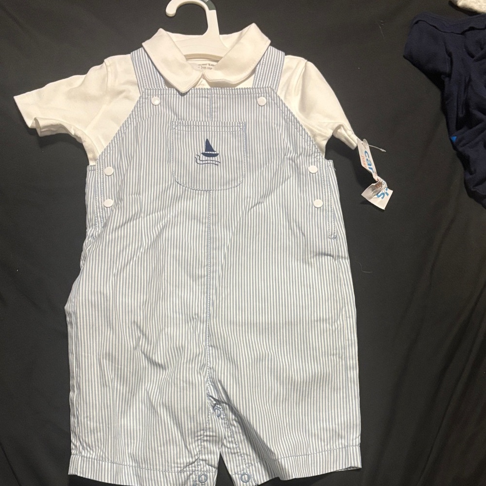 Carter's White Baby Romper